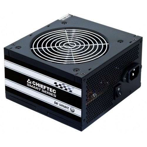 Sursa Chieftec GPS 600W GPS-600A8, Eff: 80%, ATX 12V 2.3, PFC activ, 12cm silent fan, +12V: 46A, nea