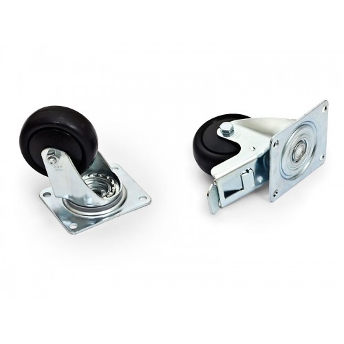 TRITON Set 4 roti (2 roti cu frana), incarcare maxima 800kg (RAX-MS-X81-X1)