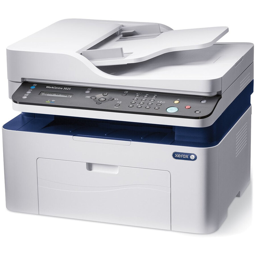 Workcentre 3025 Multifunction Printer, Print / Copy / Scan / Fax, 20 ppm, Letter/Legal, GDI / USB /