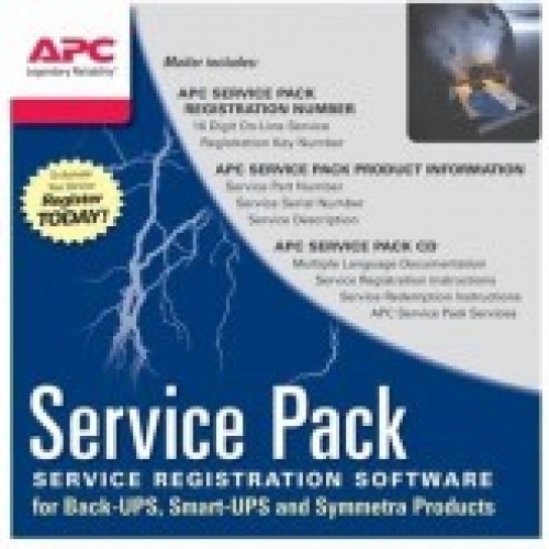 Extensie garantie APC 1 an pentru produs nou valabila pentru SMC1000I-2U, SMT750I/750RMI2U/1000I, SM