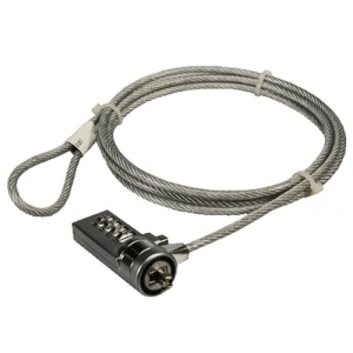 Cablu antifurt laptop, cifru, metal, Logilink 'NBS002'