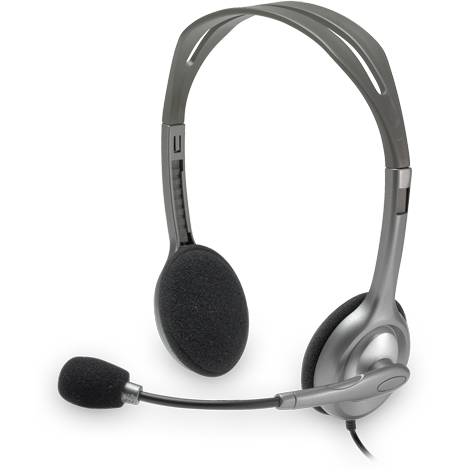 CASCA Logitech  H110 Stereo Headset with Microphone 981-000271