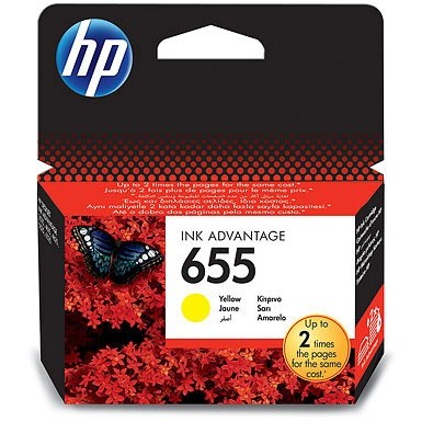 Cerneala HP 655 galben