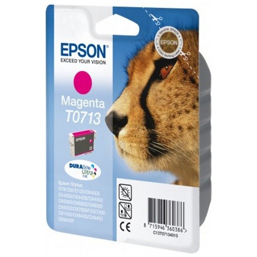 EPSON T0713 MAGENTA INKJET CARTRIDGE