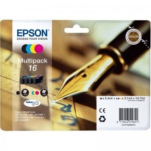 EPSON 16 MULTIPACK INKJET CARTRIDGES