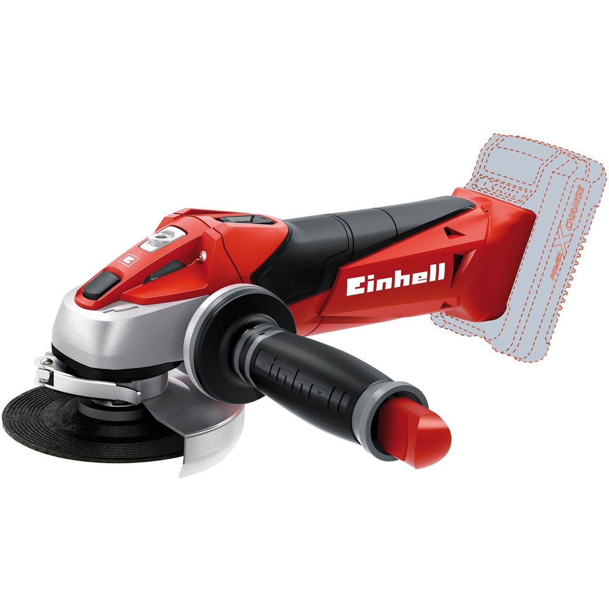 Polizor unghiular Einhell TE-AG 18 Li - Solo  (fara  acumulator si incarcator)