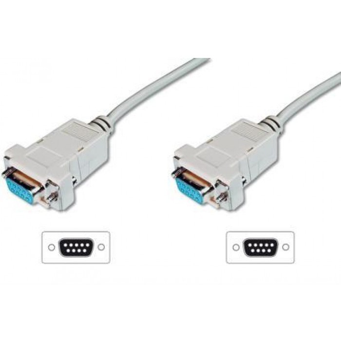Digitus Modem connection cable, D-Sub9, 3,0m