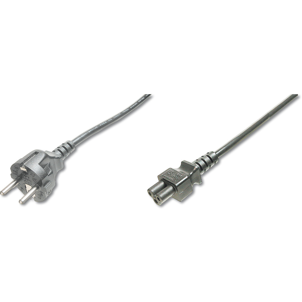 Power cord Schucko/IEC C5 M/F 1,2m