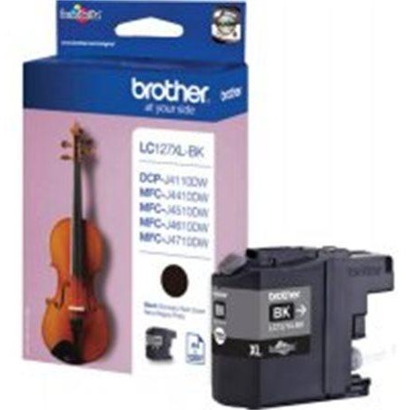 Cerneala Brother LC127XLBKBP2 neagra, pachet dublu | MFC-J4510DW