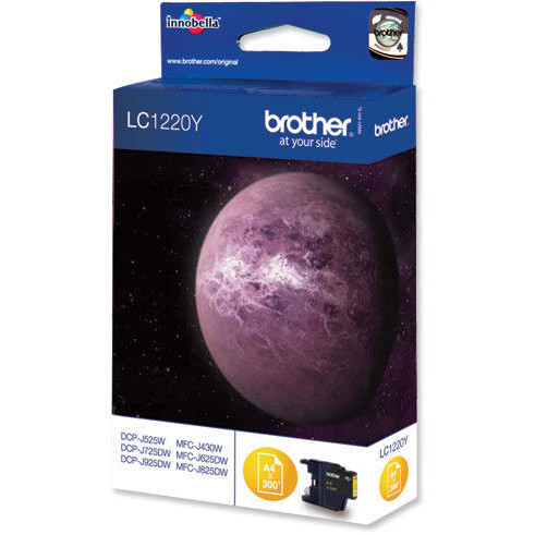 Cerneala Brother LC1220 galben | 300 pgs | DCP-J925DW