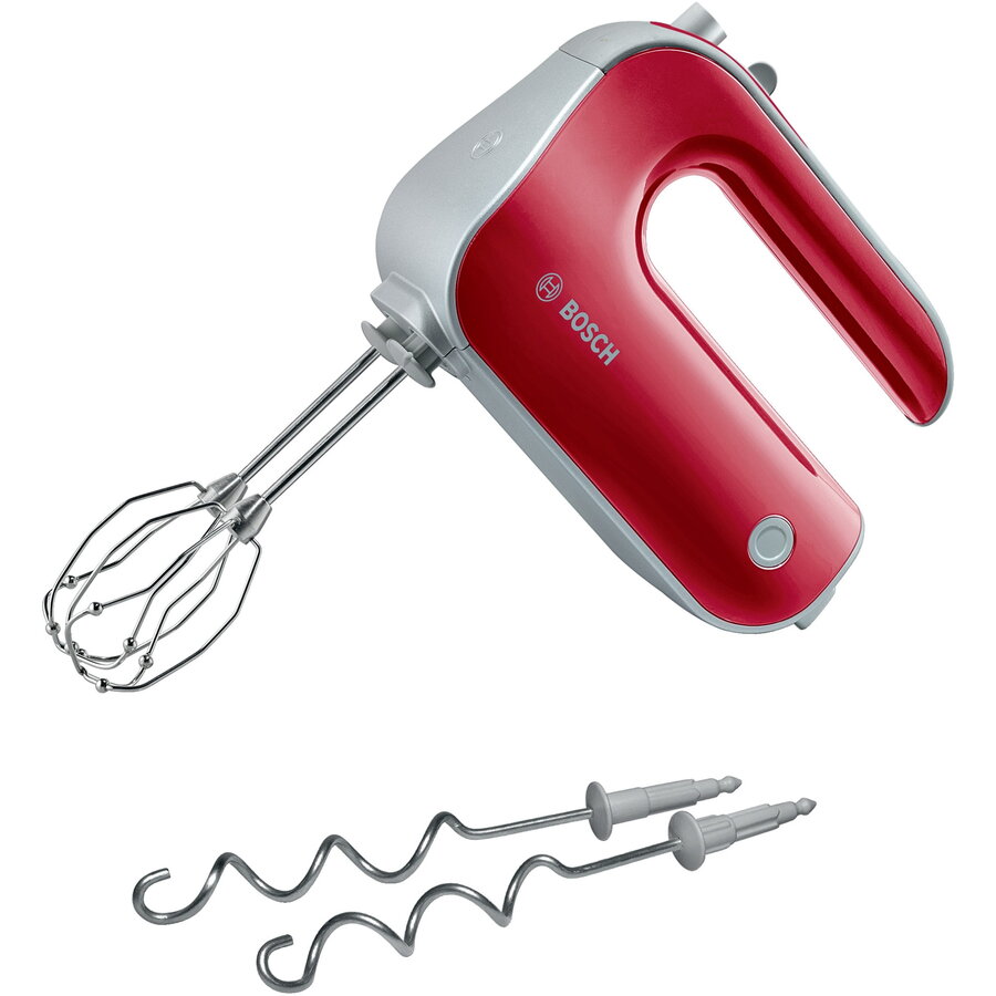 Mixer Bosch MFQ 40303, 500W, 5 viteze, Turbo, Rosu