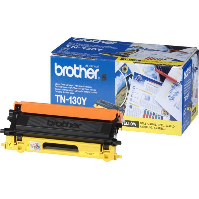 Toner Brother TN 130Y galben | 1500 pag | HL4040/4070/DCP9040/9045/MFC9440/9840