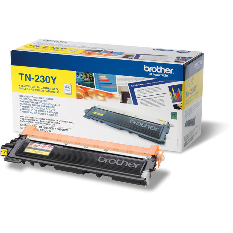 Toner Brother TN 230Y galben | 1400 pag | HL 3040CN/3070CW/ DCP 9010CN/MFC9120CN
