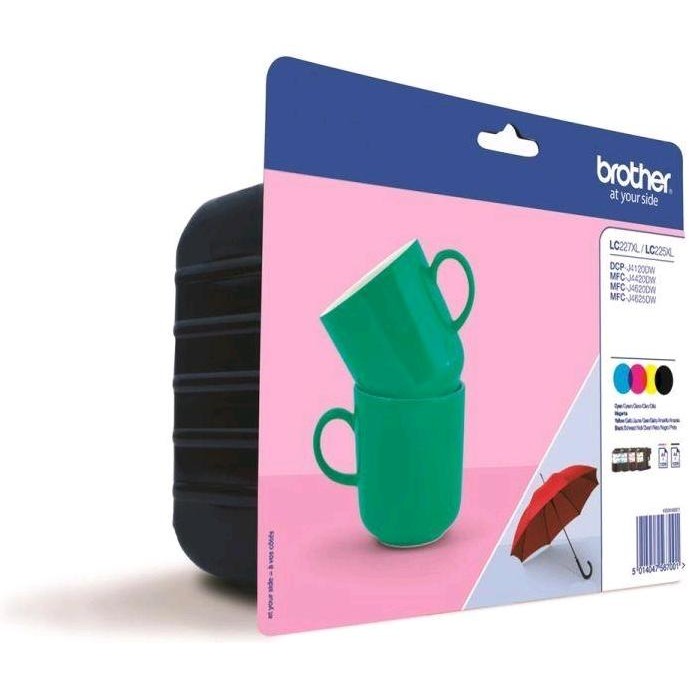 Pack Brother LC227XLVALBP CMYK blister DCP-J4120DW/MFC-J4420DW/4425DW/4620DW