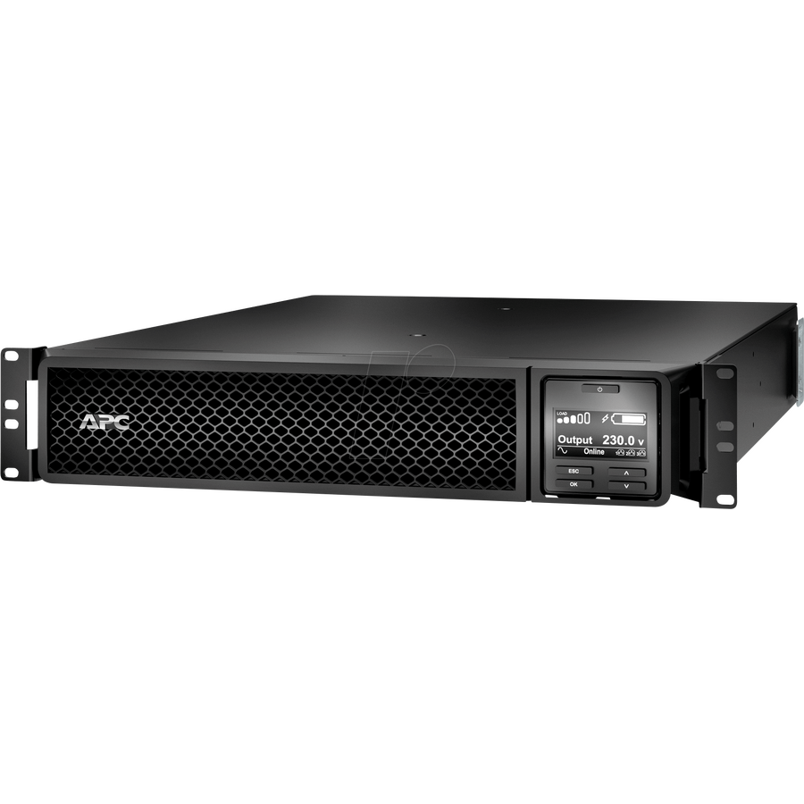UPS APC SRT3000RMXLI Smart On-Line Rackmount 2U, 3000VA/2700W, 8 prize IEC C13, 2 prize IEC C19, Dubla conversie, LCD Display