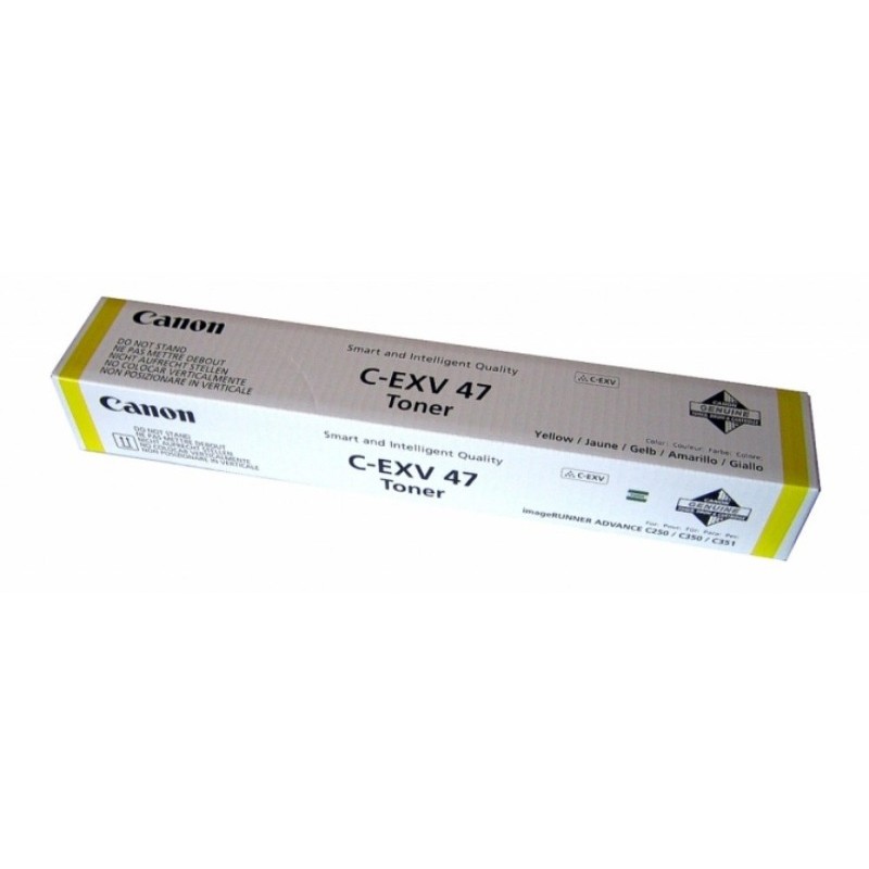 Toner Canon CEXV47 yellow | 21 500 pp. | iR-ADV C250 / 350 / 351