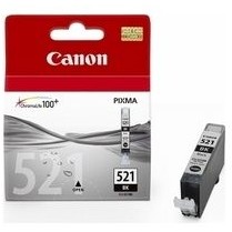 Cerneala Canon CLI521BK black BLISTER cu sec. | iP3600/iP4600/MP540/MP620/MP630