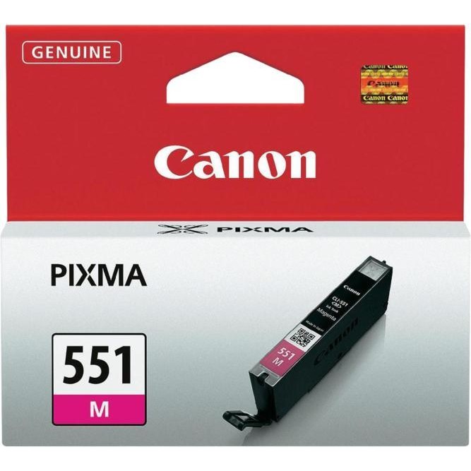 Cerneala Canon CLI551M fucsia | iP7250/MG5450/MG6350