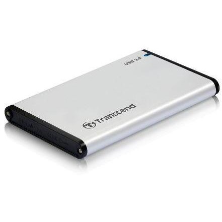 Carcasa HDD Transcend StoreJet 25S3 2,5"   USB 3.0, argintiu (TS0GSJ25S3)