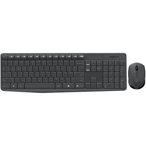 Kit Tastatura Logitec Combo MK235 si Mouse Wireless Combo MK235