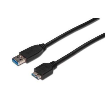 ASSMANN USB 3.0 SuperSpeed Connection Cable USB A M(plug)/microUSB B M(plug) 1m