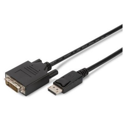 ASSMANN Displayport 1.1a Adapter Cable DP M(plug)/DVI-D (24+1) M(plug) 5m black