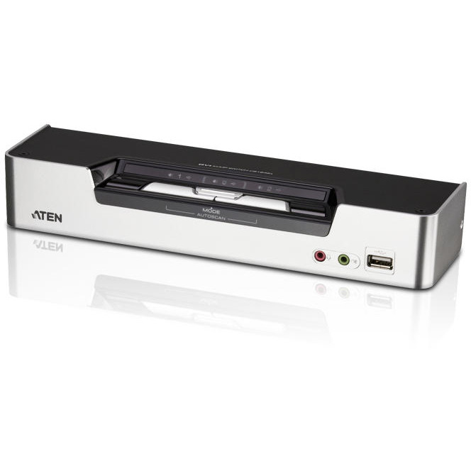 ATEN CS1642A 2-port DVI Dual View USB 2.0 KVMP Switch, 2.1 Surround Sound