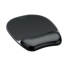 Fellowes Crystal SoftGel mousepad, negru