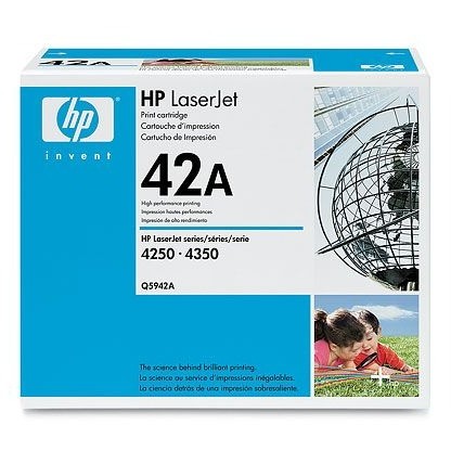 Toner negru HP LaserJet Q5942A