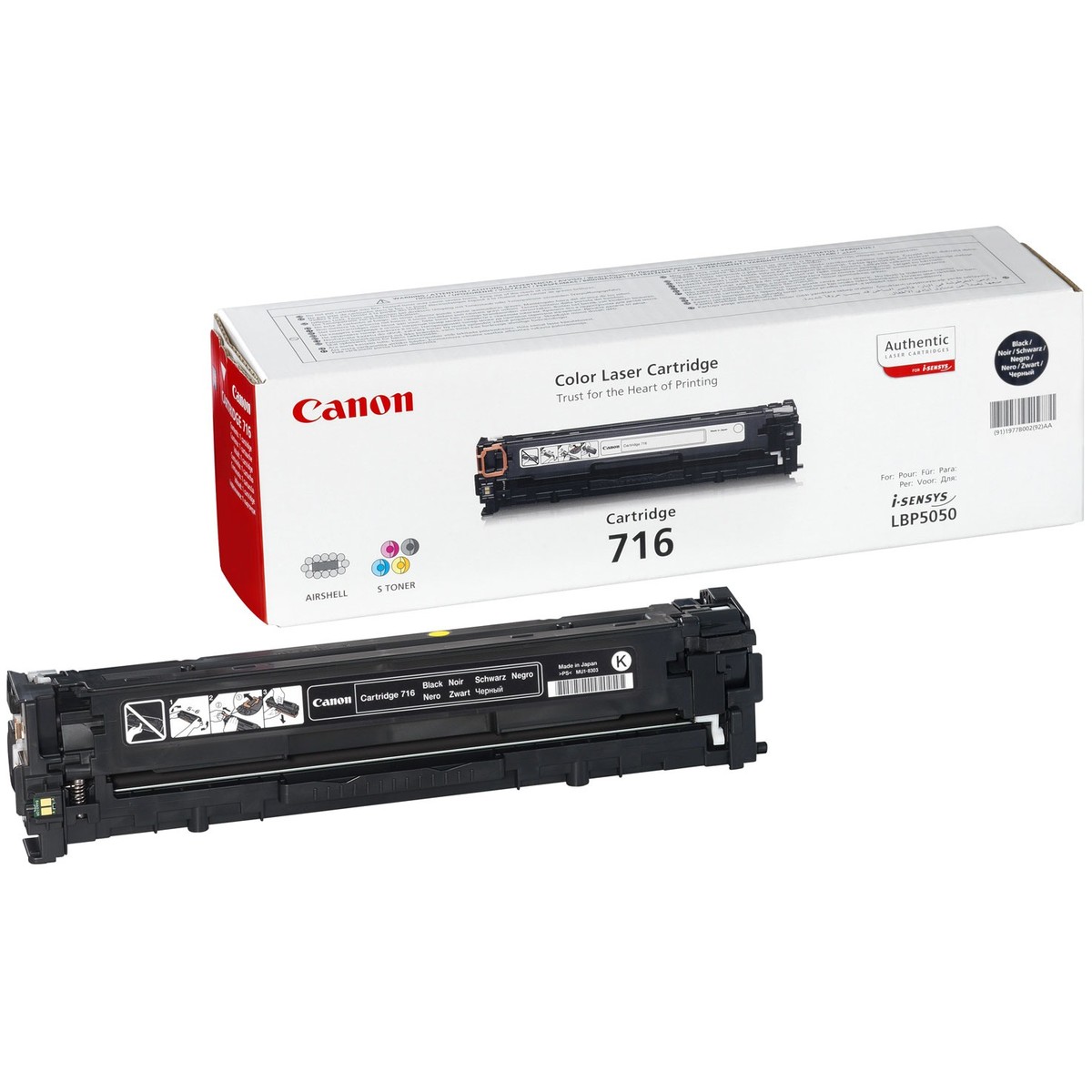 Toner Canon i-SENSYS LBP 5050, 2,3K, negru