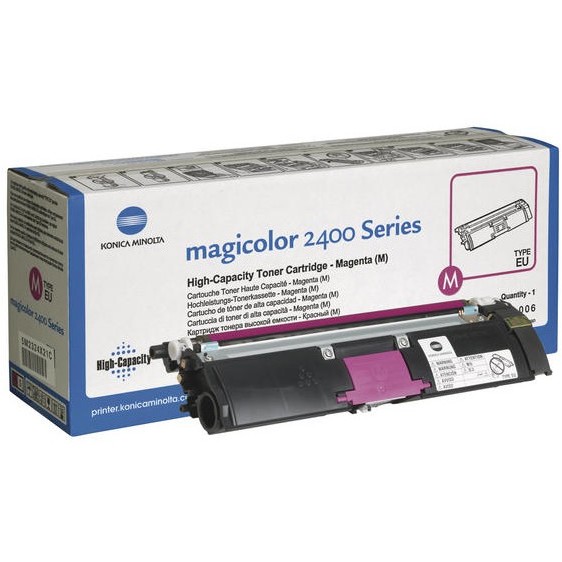 Toner de capacitate mare Konica Minolta Magicolor 2400/2500 magenta (4500 coli)