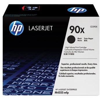 Toner negru de capacitate HP CE390X (90X)