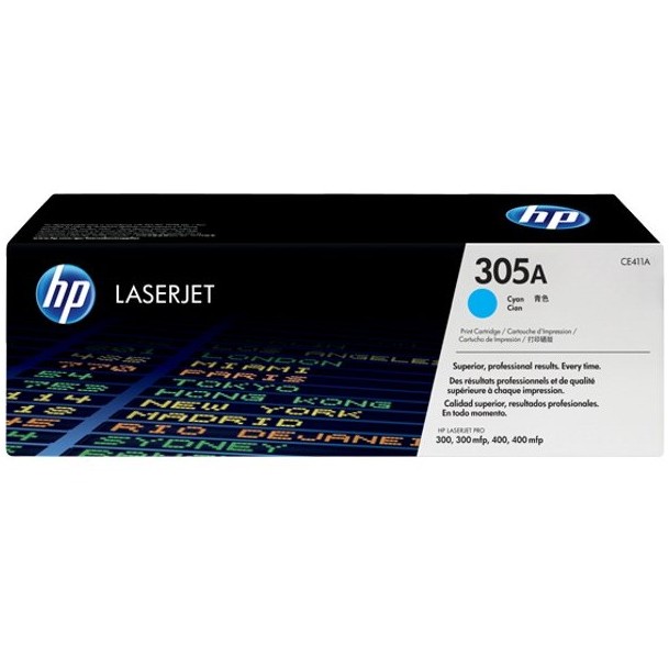 HP Cartus 305A Cyan