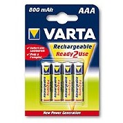 Pachet acumulatoare 4buc. Varta Ready2use NiMh 800mAh AAA
