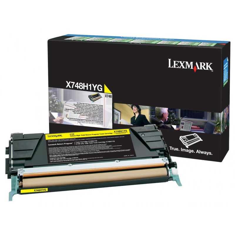 LEXMARK X748H1YG YELLOW TONER