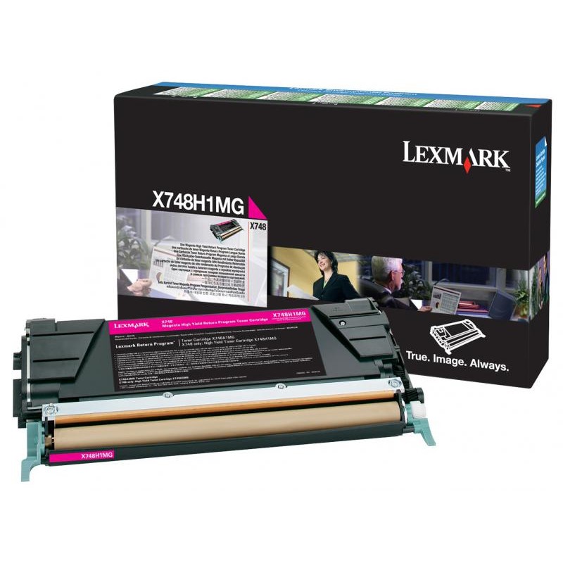 LEXMARK X748H1MG MAGENTA TONER