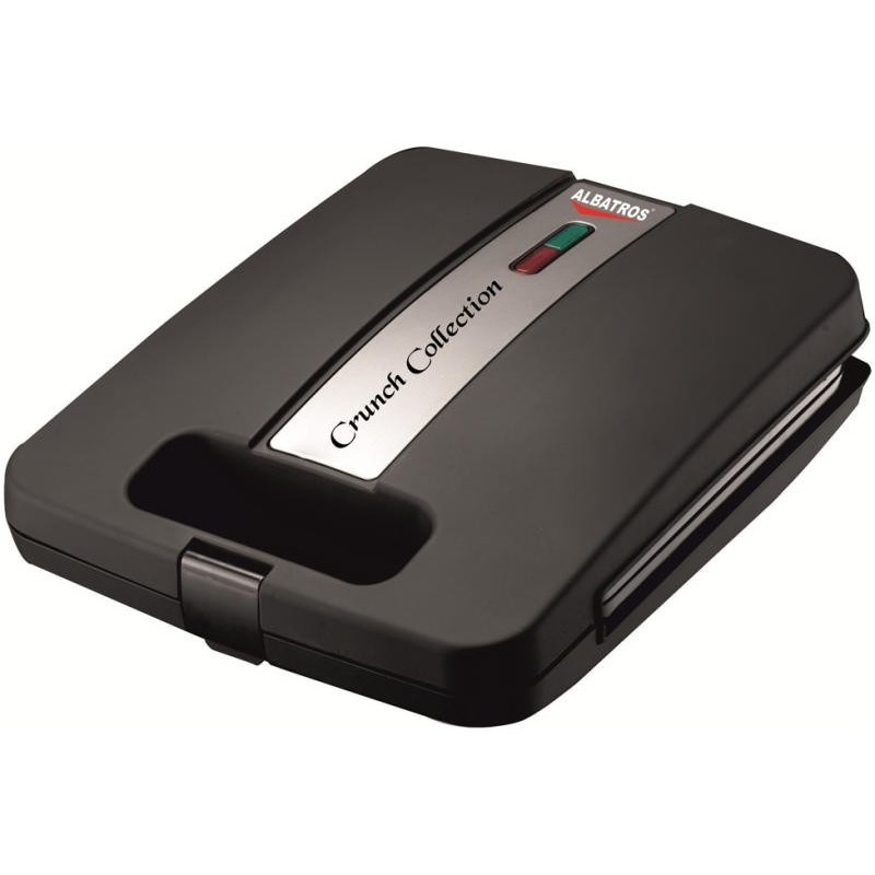 Sandwich maker  4 sand, tip grill, negru-argintiu, 1200 W