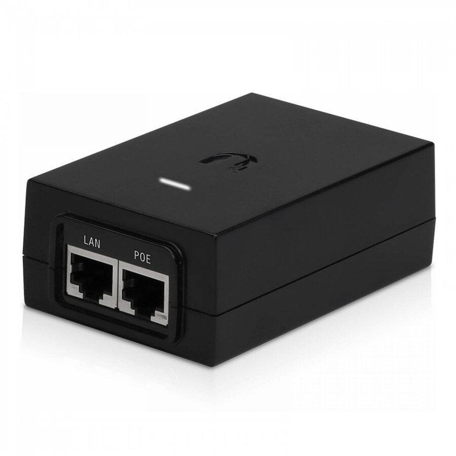 Ubiquiti PoE-24G Passive PoE Adapter EU, 24V 1A, ESD prot, 24W, Gigagbit Eth.
