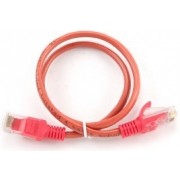 Gembird patchcord RJ45, cat.5e, UTP, 0.25m, red
