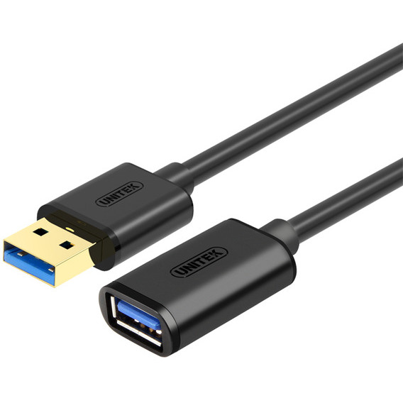 Unitek cablu prelungitor USB3.0 AM-AF, 2,0m; Y-C459BBK