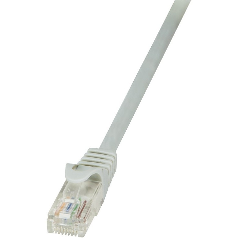 LOGILINK - Cablu Patchcord U/UTP, CAT6, EconLine 1m, gri