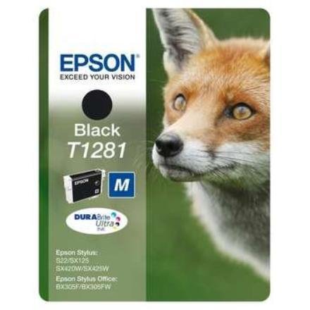 Cartus cerneala Epson T1281 black, singlepack, Durabrite ultra ink