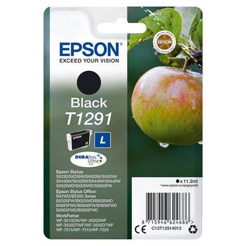 Cartus cerneala Epson T1291, black, capacitate 11,2ml / 380 pagini