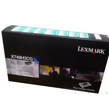 Cartus toner Lexmark X748H3CG, cyan, 10 k