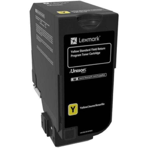 Cartus toner Lexmark 74C2SY0, yellow, 7 k