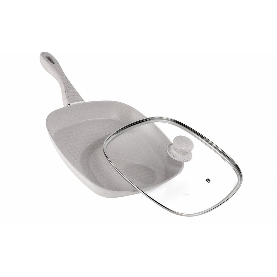 TIGAIE GRILL ALUMINIU+CAPAC28x4CM, MOZAIK