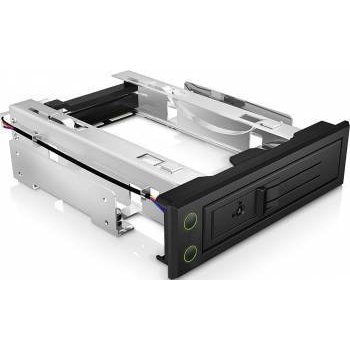Icy Box Trayless Mobile Rack for 3.5'' SATA/SAS HDD, Black