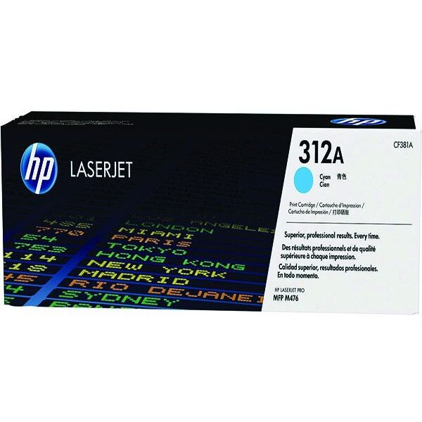 Toner compatibil CF381A Cyan