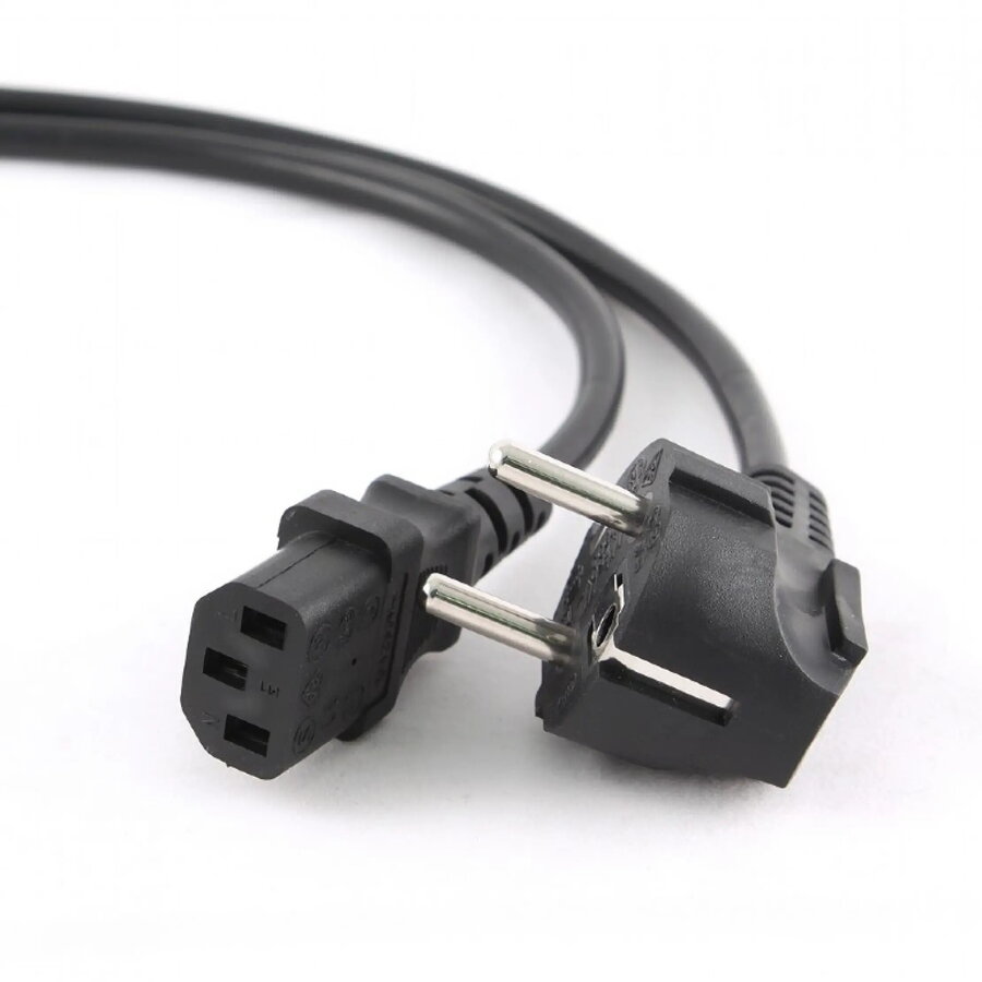 Cablu alimentare  1.8 metri schuko-IEC C13, Negru