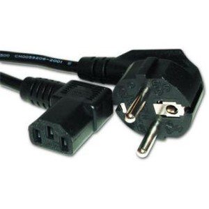 Cablu alimentare  1.8 metri schuko-IEC C13 la 90 de grade